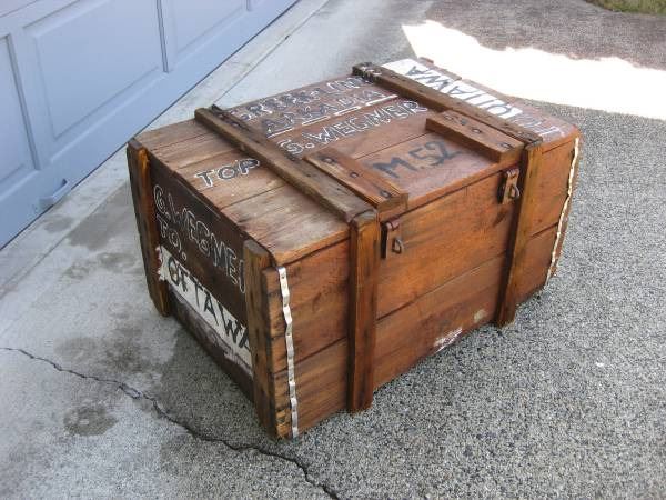 Refurbished Wood Box